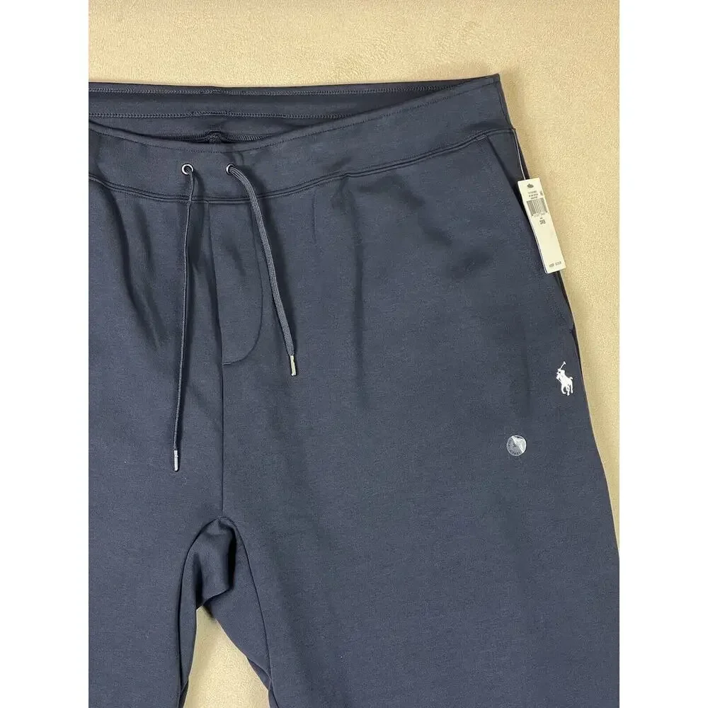 Polo Ralph Lauren‎ Pants Men 3XB Blue Tapered Plus Size Sweatpants Adult NWD